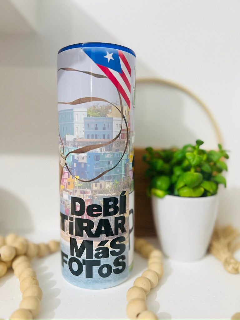 Yo soy de P...R Skinny Tumbler
