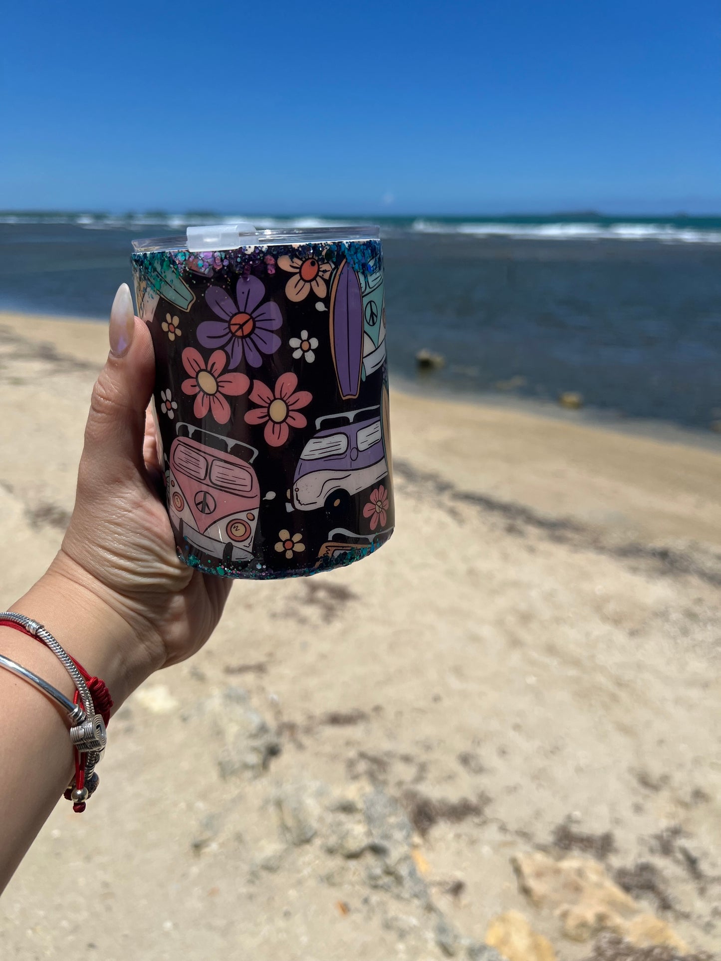 Vaso Retro Beach