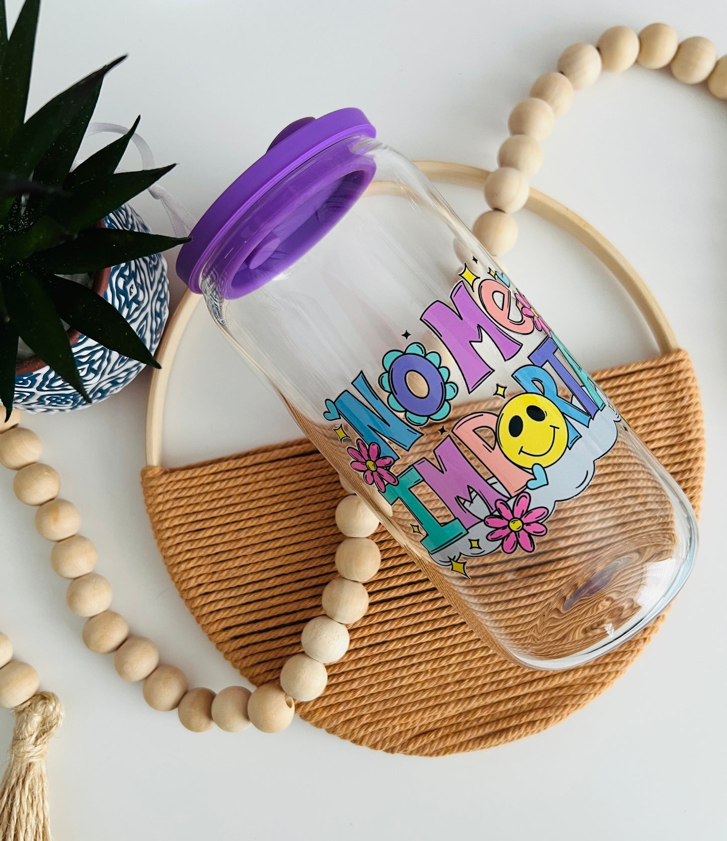 No me IMPORTA Glass Can